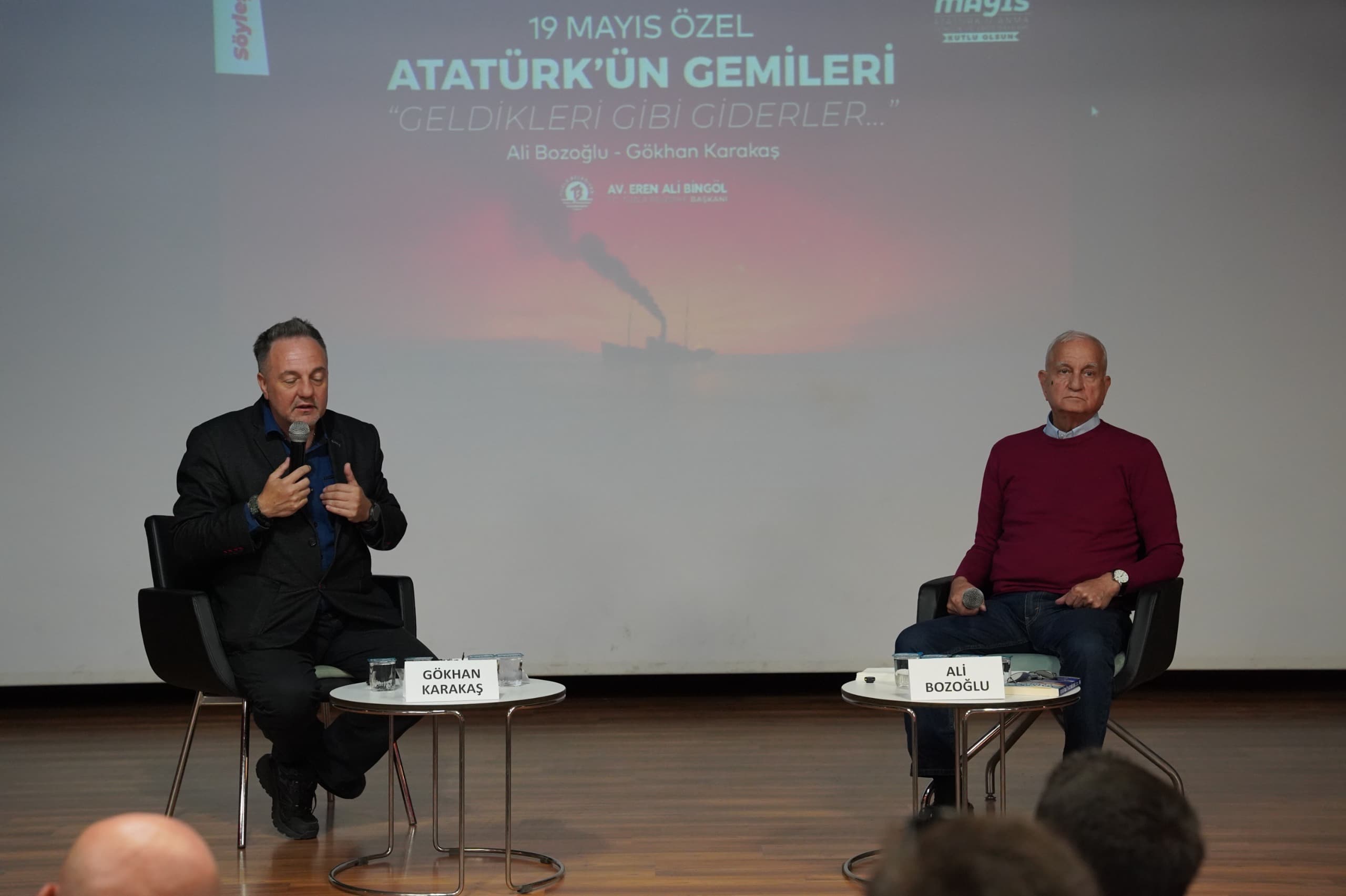 “Atatürk’ün Gemileri” Kitabının Söyleşisi Tuzla’da Gerçekleşti
