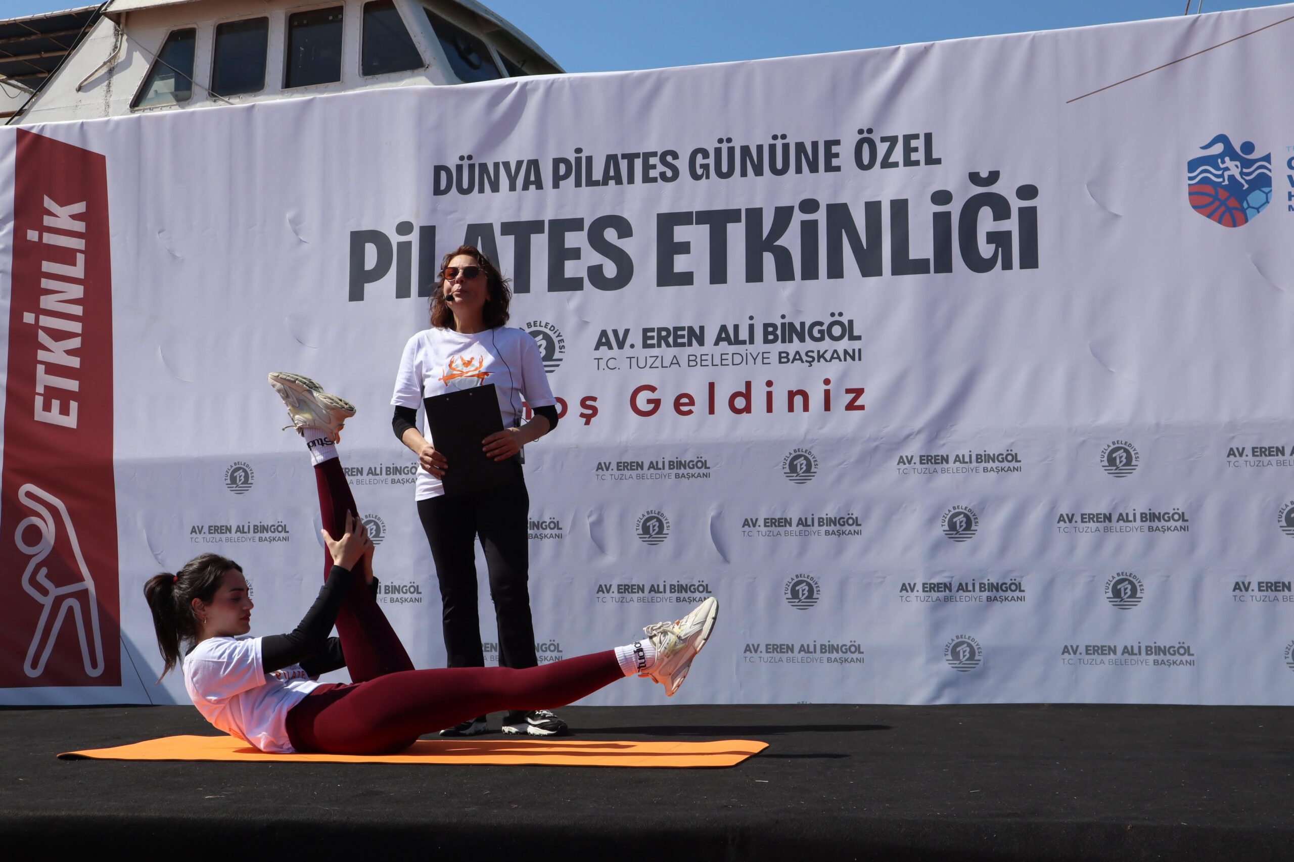 Tuzla’da Dünya Pilates Günü’ne Özel Etkinlik