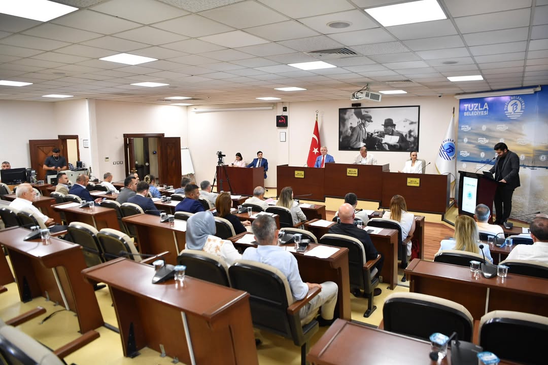 Tuzla Belediye Meclisi’nde Temmuz Ayı 1. Toplantısı Gerçekleştirildi