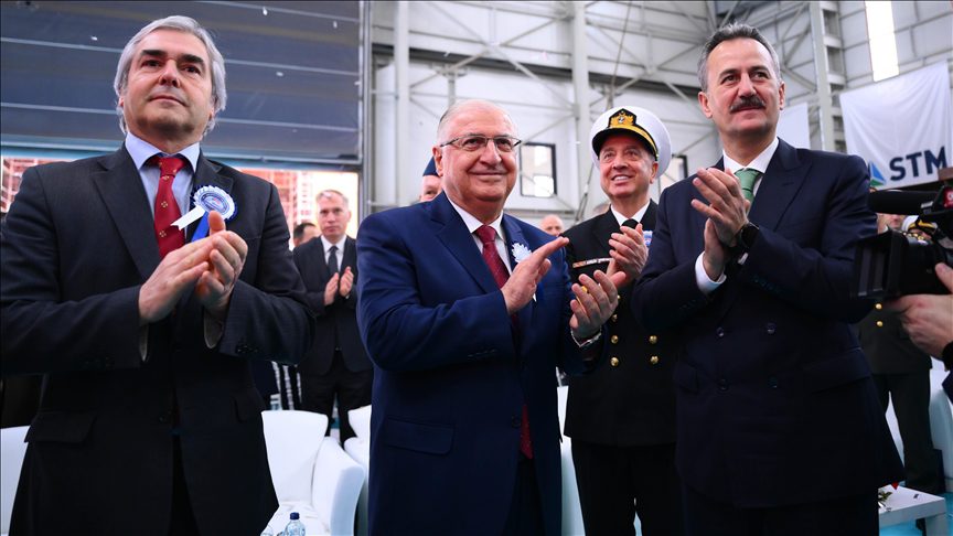 Portekiz İçin Üretilecek Gemilerin İlk Bloğu Tuzla’da Törenle Kızağa Alındı!