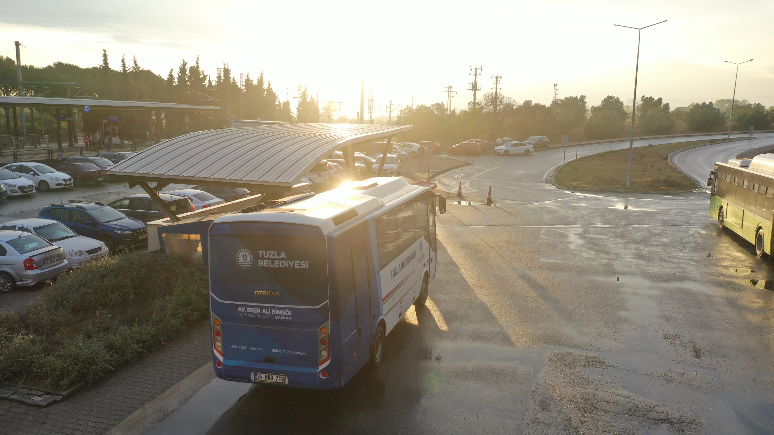 Tuzla Belediyesi’nden Konaşlı TOKİ ve Çevresine Ücretsiz Ring Hizmeti