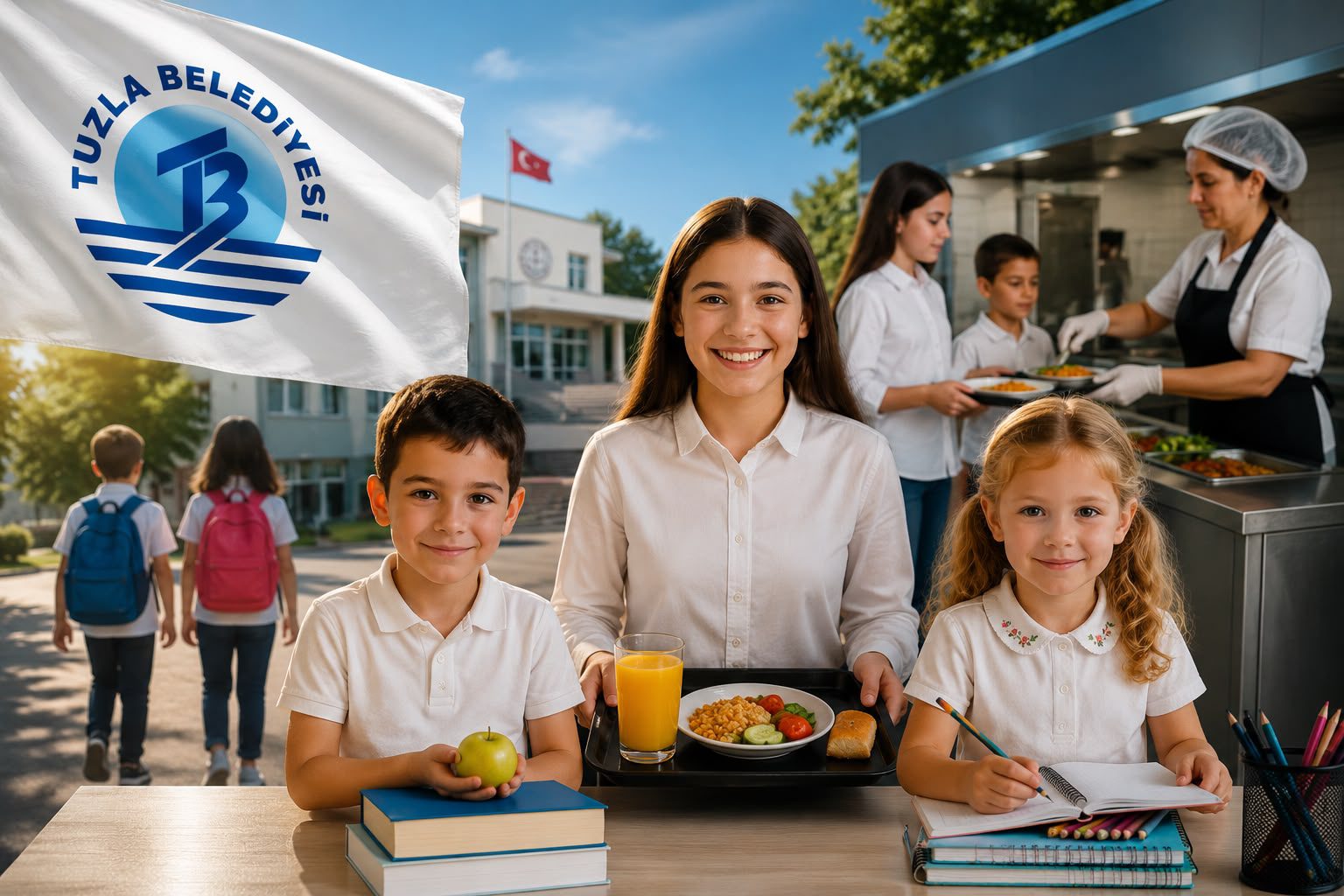 Tuzla Belediyesi’nden Öğrencilere Kantin, Kırtasiye ve Beslenme Desteği Tuzla Belediyesi’nden Öğrencilere Kantin, Kırtasiye ve Beslenme Desteği