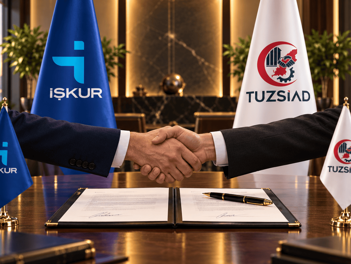 TUZSİAD ve İŞKUR Arasında İşbirliği Anlaşması TUZSİAD ve İŞKUR Arasında İşbirliği Anlaşması