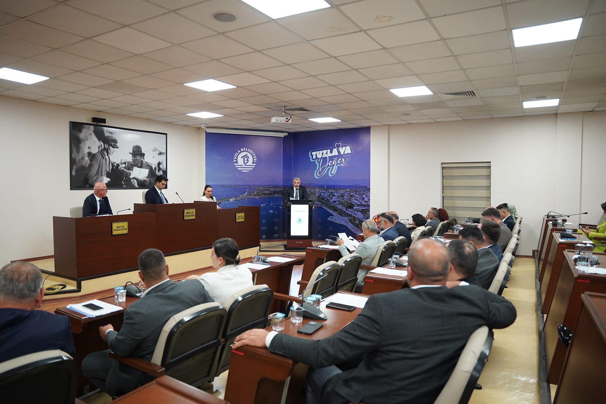 Tuzla Belediye Meclisi 7 Eylül’de Gerçekleştirildi Tuzla Belediye Meclisi 7 Eylül’de Gerçekleştirildi